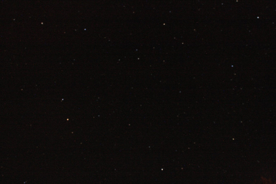 An image of stars from the night sky.